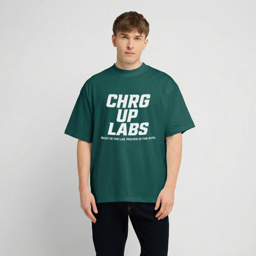 Heavy Oversized T-Shirt - hunter green