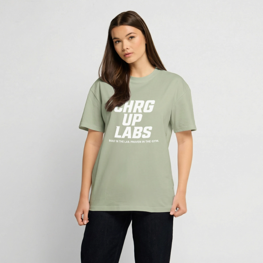Heavy Oversized T-Shirt - soft salvia 