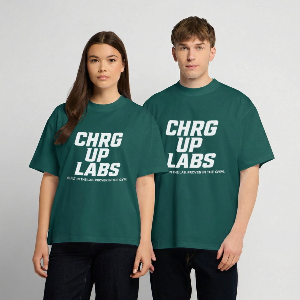 Heavy Oversized T-Shirt - hunter green