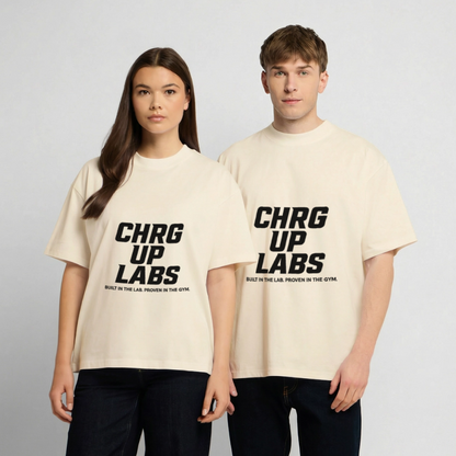 Heavy Oversized T-Shirt - creme